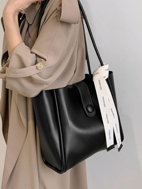 Elegant Tote Bag, Office Bags For Women To Work, Totebag Aesthetic, Office Bags For Women, Bags For College, Work Bags For Women, Tote Bag For Work, College Tote Bag, Cheap School Bags