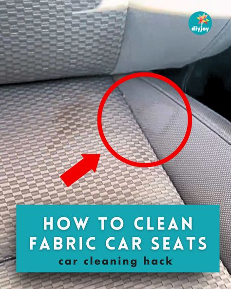 How To Clean Seats In Car, Best Way To Clean Car Upholstery, Clean Seats In Car, Cleaning Cloth Car Seats, Cleaning Car Seats Upholstery, How To Clean Cloth Car Seats, How To Clean Car Upholstery, Upholstery Cleaner Diy Couch, Cleaning Fabric Car Seats