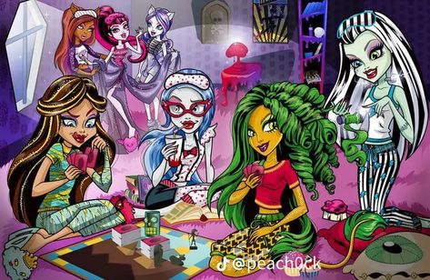 Kida Disney, Jinafire Long, Disney Barbie, Pencil Creative, Arte Monster High, Monster High Pictures, Moster High, Catty Noir, Figurine Collection