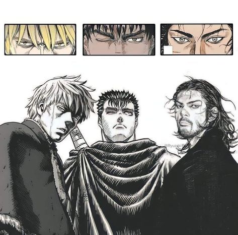 Berserk Vagabond, Saga Comic, Vinland Saga Manga, Vagabond Manga, Vinland Saga, Hard Work Pays Off, Anime Crossover, Cool Anime Pictures, Anime Artwork