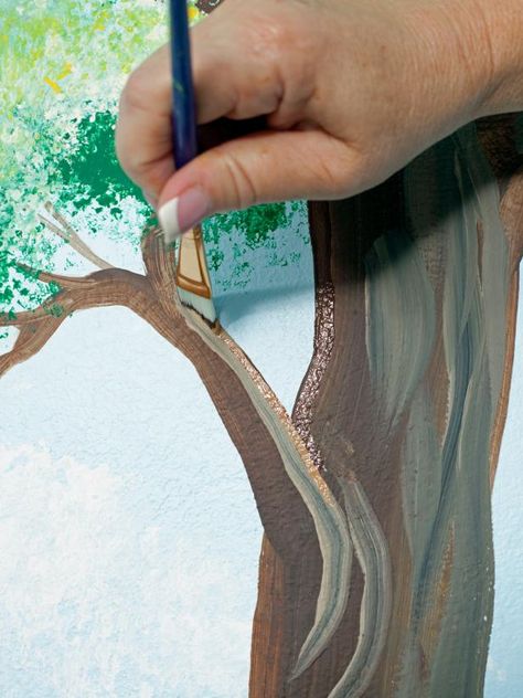 Family Tree Wall Painting, Tree Mural Kids, Family Tree Mural, Mural Kids Room, Tree Wall Painting, Wall Murals Diy, Painting Kids, Kids Room Murals, Tree Wall Murals