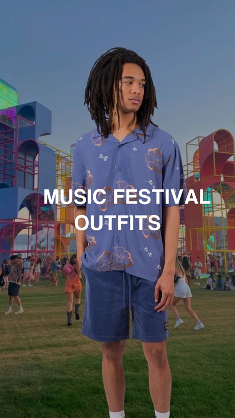 Get ready to turn up the volume on your style game with our guide to the hottest men's music festival outfits of 2023. From funky graphic tees to flowy tops and everything in between, we've got you covered! Men Music Festival Outfit, Men Festival Outfit Guys, Music Festival Outfits Men, Men Festival Outfit, Funky Graphic, Festival Outfits Men, Turn Up The Volume, Outfit Essentials, Music Festival Outfits