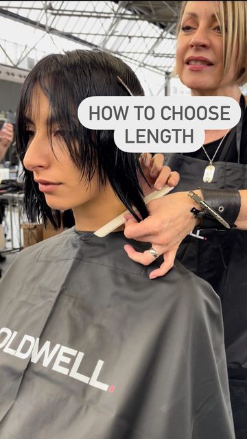 Short Haircut Neck Length, Long Neck Haircut For Women, Haircut For Long Neck For Women, Short Hair For Long Neck, Bobs For Short Necks, Bob Haircut For Short Neck, Bob For Short Neck, Short Hair Long Neck, Haircuts For Long Necks For Women