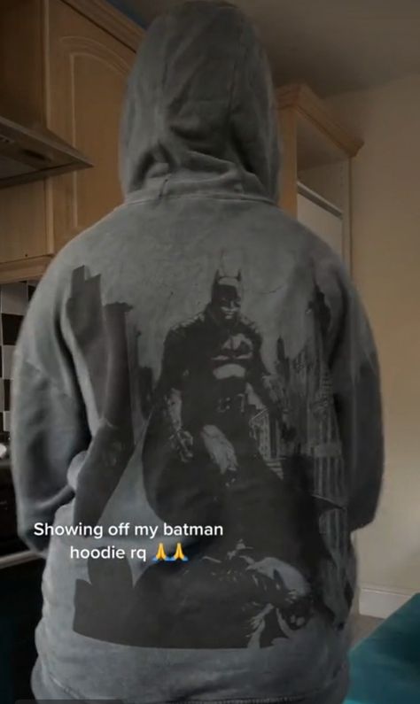 Batman Hoodie, Custom Batman, Batman Quotes, Fit Inspo, Grey Hoodie, Fitness Inspo, Batman, Sweatshirts, Grey