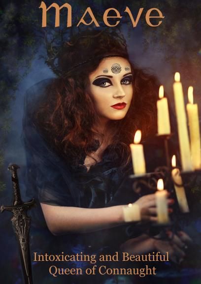 Maeve - the Sexual Goddess of Irish Mythology who slay Cuchulainn Maeve Goddess, Goddess Maeve, Fae Mythology, Celtic Goddesses, Irish Legends, Irish Myths, Queen Maeve, Celtic Deities, Candle Making For Beginners