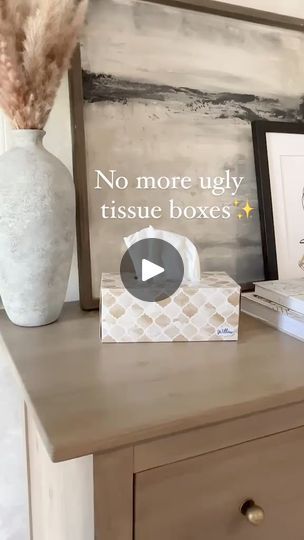 Paint Baking Soda, Tissue Box Diy, Diy Bff, Yard Sale Finds, Best Bath, Faux Stone, Diy Box, Flipping Furniture, Repurposed Furniture