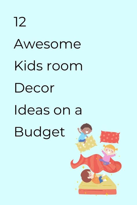 Give your boy or girl a quick bedroom update with these cheap DIY decor ideas. Perfect as a mini makeover for your childrens bedroom before back to school. #hometalk Kids Room Decor Ideas, Childrens Bedroom, Bedroom Updates, Mini Makeover, Work Diy, Diy Decor Ideas, Girl A, Room Decor Ideas, Painted Table