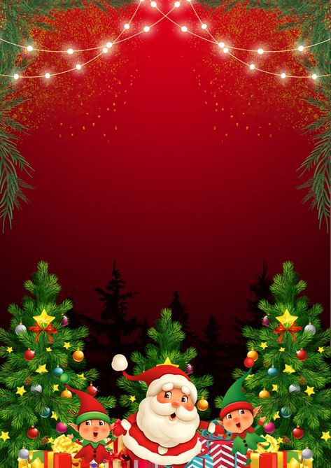 Christmas Background Images For Editing, Christmas Present Background, Christmas Background Design, Xmas Background, Merry Christmas Images Free, Free Christmas Backgrounds, Christmas Party Poster, Christmas Party Invitation Template, Christmas Background Images