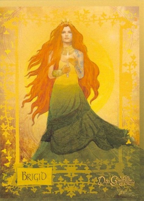 Brigid Goddess, Celtic Goddesses, Goddess Brigid, Celtic Deities, Irish Goddess, Pagan Spirituality, Celtic Gods, St Brigid, Celtic Goddess