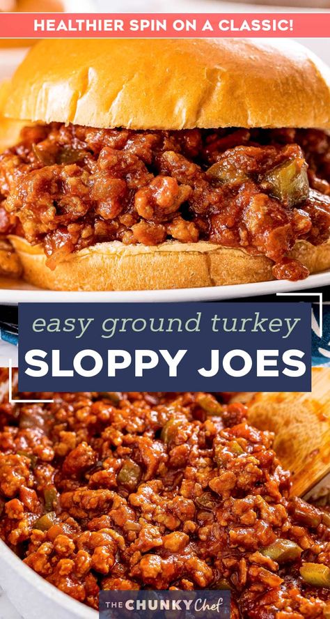 Easy Alpha Gal Recipes, Ground Turkey Salad Recipes, Buffalo Ground Turkey, Turkey Sloppy Joe Recipe, Ground Turkey Breast Recipes, Ground Turkey Sloppy Joes, Turkey Sloppy Joes Recipe, Homemade Sloppy Joe Recipe, Turkey Sloppy Joes