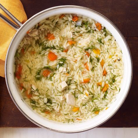 Enjoy a tasty and healthy recipe. Learn how to make Chicken, Vegetable and Orzo Soup. Fast Soup Recipes, Fennel Recipes, Orzo Soup, Weight Watchers Soup, Chicken Vegetable, Weight Watchers Chicken, Orzo Recipes, Chicken Orzo, Chicken Orzo Soup