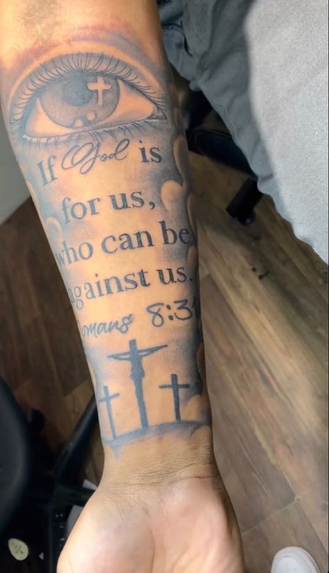 Bible Verse Tattoos For Men Forearm, Forearm Tats, Arm Tattoos For Guys Forearm, Painless Tattoo, Forearm Tattoo Quotes, Best Leg Tattoos, Half Sleeve Tattoos Forearm, Arm Sleeve Tattoos For Women, Cute Matching Tattoos