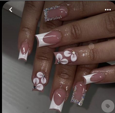 Acrylic Toe Nails, Graduation Nails, May Nails, Colored Acrylic Nails, Girly Acrylic Nails, French Tip Acrylic Nails, Short Square Acrylic Nails, Long Acrylic Nails Coffin, Acrylic Nails Coffin Pink