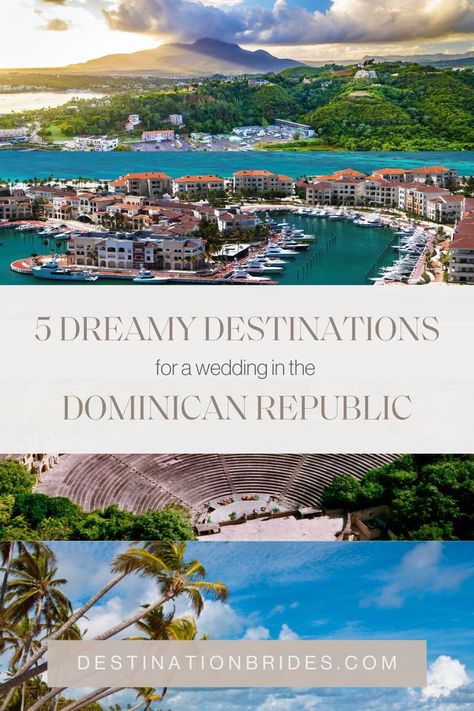 Every detail you need to create a memorable Dominican Republic wedding for you and your guests. Destination Wedding Dominican Republic, Dominican Republic Wedding, Wedding Destinations, Destination Wedding Locations, The Dominican Republic, Dreamy Wedding, Wedding Locations, Dominican Republic, Wedding Bells