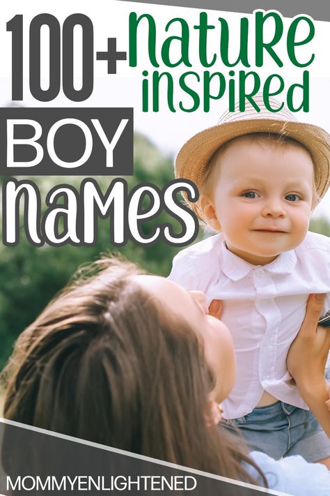 These male nature names are unique and fun. Find out baby nature name ideas for boys here. Origins and meanings included. #naturename #babynaturename #naturenameforboys Earth Baby Names, Earth Names, Nature Names For Boys, Birth Prep, Names For Boys List, Nature Names, Unique Boy Names, Unisex Baby Names, Names For Boys