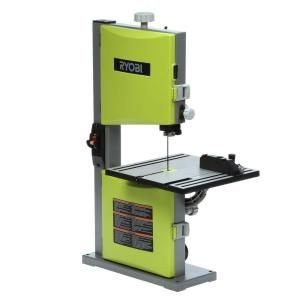 Ryobi, 2.5 Amp 9 in. Band Saw, BS904 at The Home Depot - Mobile Craftsman Table Saw, Jigsaw Table, Wooden Desk Chairs, Yoga Poses For Two, Scroll Saw Patterns Free, Band Saw, Electric Saw, Scroll Saw Patterns, High Speed Steel