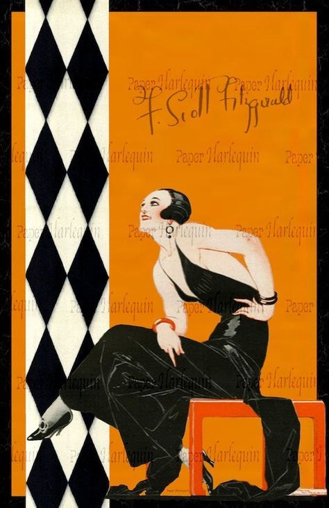 Art Deco Illustrations, Art Deco Prints, Gatsby Art, Rich Art, Motif Art Deco, Graphisches Design, Jazz Poster, Art Deco Illustration, Art Deco Decor