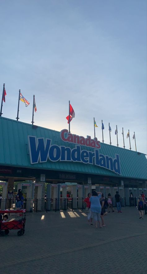 Canada's Wonderland Aesthetic, Canadas Wonderland Aesthetic, Canada Wonderland, Wonderland Park, Canada's Wonderland, Ronaldo Free Kick, 2025 Summer, Canadas Wonderland, Summer List