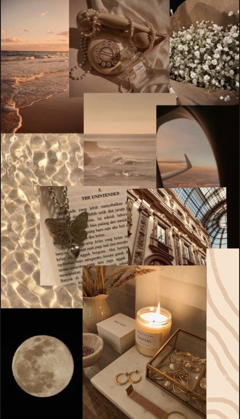 Beige Collage Wallpaper, Beige Collage, Brown Aesthetic Wallpaper, Preppy Wallpapers, Girl Wallpapers, Iphone Wallpaper Classy, Girly Wallpapers, Pretty Wallpapers Tumblr, Collage Wallpaper