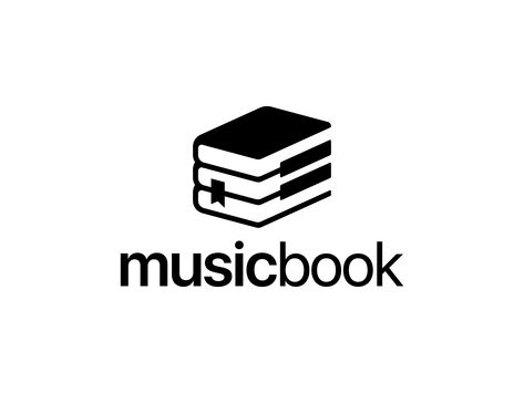 Music Book Design, Library Icon, Library Logo, Music Symbol, Guitar Logo, Text Edit, Music Logo Design, Festival Logo, Book Logo