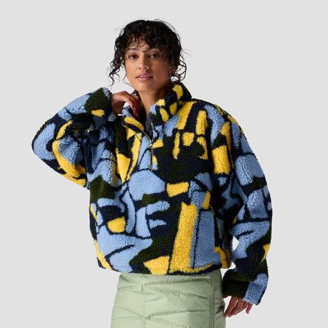 Women's Fleece Jackets | Backcountry.com Cowl Pullover, Zip Collar, High Tide, 1/4 Zip Pullover, Stylish Clothes For Women, Geo Print, Womens Fleece, Womens Tunics, 1/4 Zip