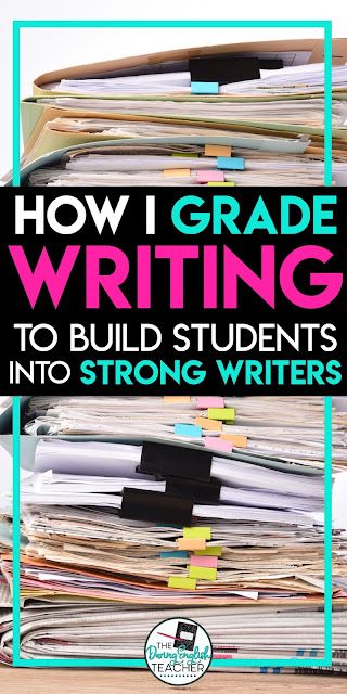 Grading Writing: My philosophy to help students become better writers 6th Grade Writing, Teaching High School English, Ela Writing, Middle School Writing, Ela Classroom, Ela Teacher, School Writing, High School Ela, Middle School English