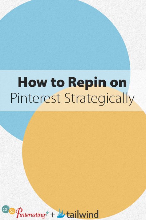 Do you have a strategy for repinning on Pinterest? No? You could be missing some key opportunities. It has been reported that up to 80% of the pins you see on Pinterest are repins. Here's how to repin strategically. | blog.tailwindapp.com My Saved Pins, Pinterest Analytics, Social Media Success, Social Media Marketing Tools, Pinterest Management, Saved Pins, Email Marketing Strategy, Pinterest Strategy, Pinterest For Business