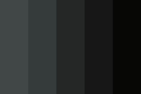 Dark Color Palette, Black Color Palette, Color Design Inspiration, Grey Color Palette, Color Palette Design, Dark Grey Color, Aesthetic Colors, Color Pallets, Colour Images