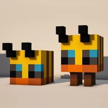 Statues Minecraft Ideas, Cute Minecraft Animal Statues, Minecraft Build Battle Ideas, Tree Nether Portal, Minecraft Animal Statues, Minecraft Animal Builds, Nether Minecraft, Nether Portal Design, Minecraft Build Battle