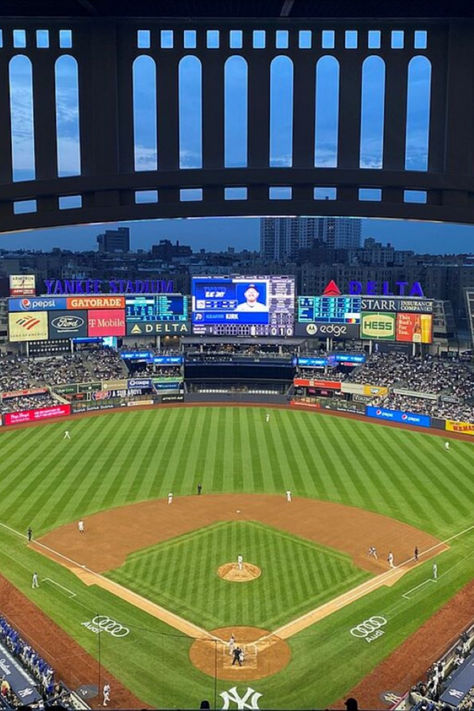 Your Guide to Yankee Stadium Mlb Stadiums, Visiting Nyc, Yankee Stadium, Base Ball, What To Eat, Cool Bars, Sport Event, New York Yankees, Bronx