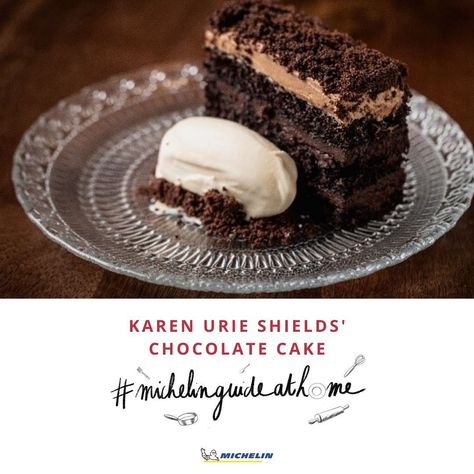 MICHELIN guide (official) on Instagram: “#MICHELINGUIDEATHOME presents homemade recipes, straight from your favorite chefs to your kitchen.  Chocoholics unite! This triple-layer…” Michelin Star Dessert, Blackout Cake, Michelin Star Food, Chocolate Mousse Recipe, Michelin Guide, Buttercream Recipe, Star Food, The Windy City, Round Cake Pans