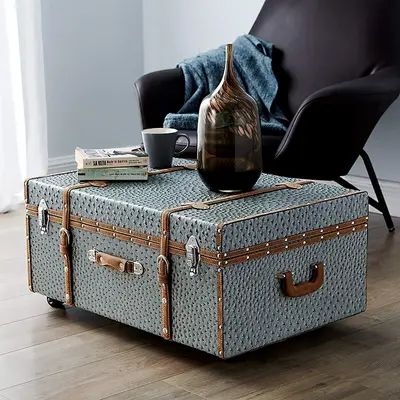 Buy Decorative Trunks Online at Overstock | Our Best Decorative Accessories Deals College Dorm Bed, Dorm Trunk, Smokey Lavender, College Storage, College Furniture, Dorm Comforters, Decorative Trunks, Dorm Supplies, Twin Bedding