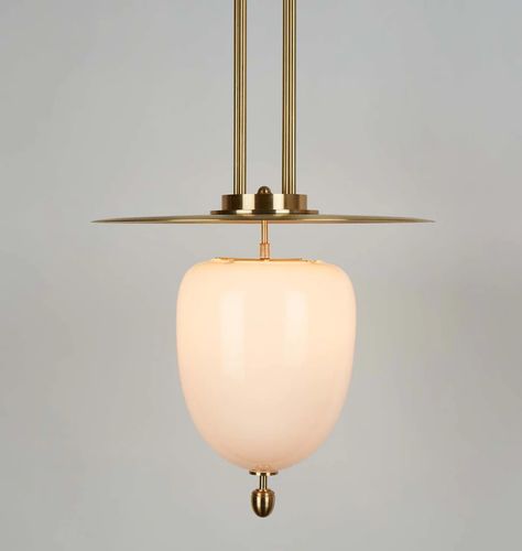 Bell – Roll & Hill Jessica Rose, B Line, Jar Lanterns, Vintage Light Fixtures, Interiors Dream, The Bell Jar, Bedside Lighting, Bell Pendant, Industrial Pendant