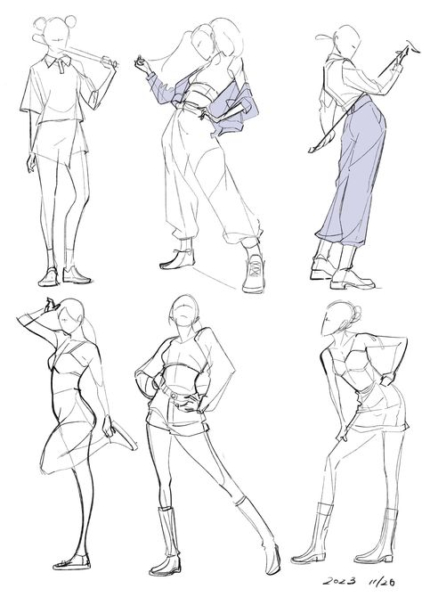 Body Gesture Drawing Pose Reference, Art Poses Standing, Gesture Drawing Pose Reference, Punk Poses Reference, Gesture Drawing Poses Sketch, Sketch Poses, Body Reference Drawing, 캐릭터 드로잉, Gesture Drawing