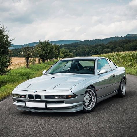 . ALPINA B12 5.7 Coupe #50/57 A total of 57 #Alpina B12 5.7 Coupe were built. Exterior color - Arctic Silver metallic (309) Interior -… Bmw E31, Bavarian Motor Works, Bmw M1, Bmw Motors, Bmw Alpina, Bmw Classic, Bmw 2002, Bmw Series, Street Racing Cars