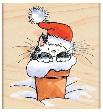 ☀ Penny Black, Inc. ☀ Rubber Stamps, Stickers ☀ Penny Black, Inc. ☀ Rubber Stamps, Stickers ☀ www.pennyblackinc.com/ Christmas Stamps Rubber, Margaret Sherry, Penny Black Stamps, Christmas Doodles, Christmas Rock, Christmas Card Art, Watercolor Christmas Cards, Meowy Christmas, Christmas Card Crafts