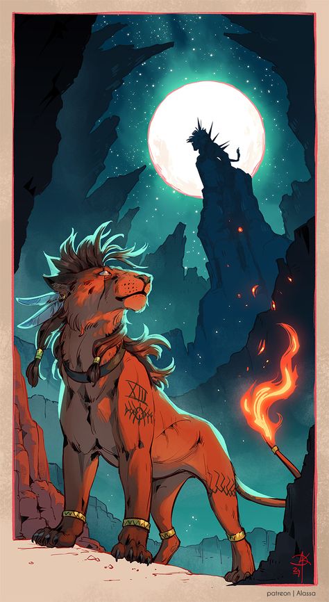 Final Fantasy Xv Wallpapers, Red Xiii, Final Fantasy Artwork, Final Fantasy Art, Final Fantasy Xv, Fantasy Series, Final Fantasy Vii, Kingdom Hearts, Fantasy Artwork