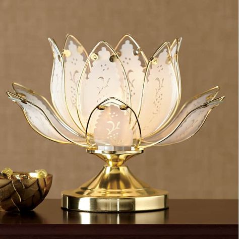 Lotus Touch Lamp, Lotus Flower Lamp, Vintage Lotus Flower, The Lotus Flower, Lotus Lamp, Photo Lamp, Stained Glass Butterfly, Flower Lamp, Lotus Blossom, Collections Etc