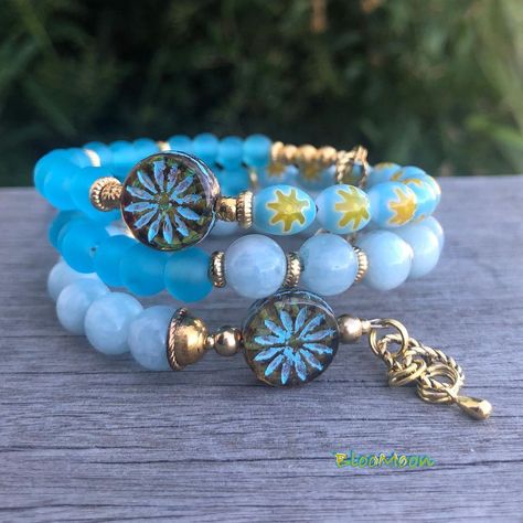 BlooMoon Jewelry (@bloomoon17) posted on Instagram • Oct 18, 2020 at 12:25am UTC Memory Bracelets, Memory Wire Jewelry, Beaded Memory Wire Bracelets, Beaded Memory Wire, Unique Handcrafted Jewelry, Wire Bracelets, Beautiful Bracelets, Memory Wire Bracelet, Basic Jewelry