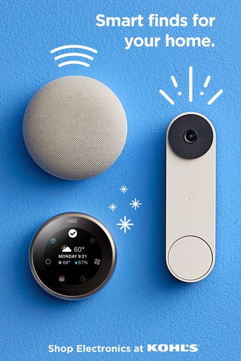 Smart Device Design, Top Tech Gifts, Best Tech Gifts, Technology Devices, Home Speaker, Best Smart Home, Smart Doorbell, Smart Home Devices, Home Devices