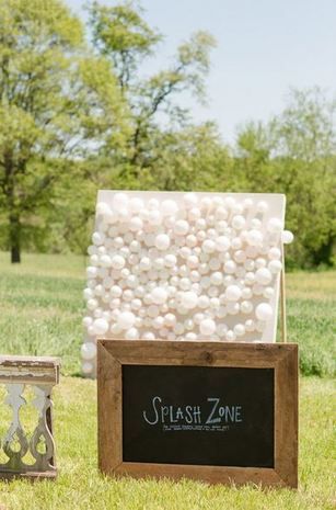 Looking for a fun game to play at your summer wedding's reception? Try water balloon darts! Guests will happily enter the "splash zone" and beat the heat! {@katelyn_james} Wedding Activities, Foto Tips, Wedding Entertainment, Maryland Wedding, Virginia Wedding Photographer, Wedding Games, Wedding Wishes, Virginia Weddings, Here Comes The Bride