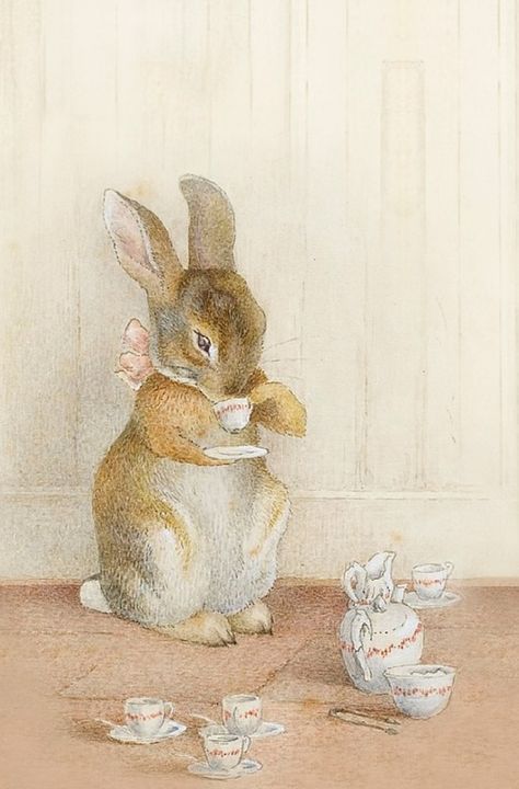 Pink Nursery Art, Beatrix Potter Illustrations, Bunny Wall Art, Bunny Poster, Bunny Painting, Bunny Drawing, Vintage Bunny, Bunny Art, Fairytale Art