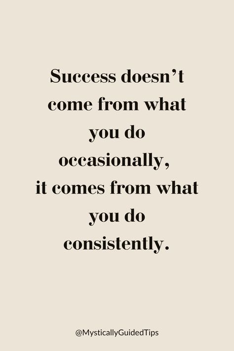 Consistency is the secret to reaching your goals. Small efforts, every day, lead to success.

#Consistency #Motivation #SuccessJourney Consistency Over Perfection, Passion Consistency Success, Consistency Motivation, Key To Any Goal Consistency, Consistency Is More Important, Motivation Consistency, Consistency Quotes, You Don’t Have To Be Extreme Just Consistent, Weekly Planner Notebook