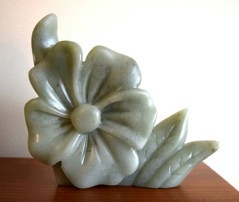 Flower Soapstone Carving by Joke Terrando Soapstone Carving Ideas Simple, Soapstone Carving Ideas, Soapstone Carvings, Soapstone Carving, Flower Carving, Plaster Art, Carving Ideas, Stone Carving, Hobbies