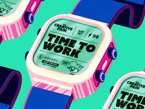 Time to work Isometric Illustration, Graphic Design Fun, Event Poster, Design Reference, Graphic Design Posters, Social Media Design, Motion Design, Graphic Design Inspiration, Graphic Design Illustration