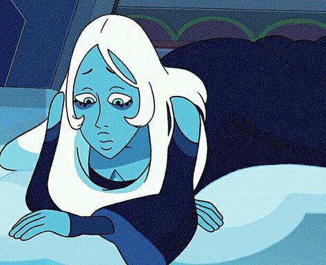 A Cartoon, Blue Diamond, Cartoon Character, Steven Universe, Universe, Hair, Blue