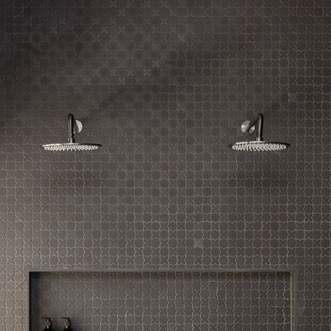 ABI Interiors on Instagram: "Kooringal Lodge reinforces the concept of interiors as an art form.⁠ ⁠ Visual planes are diversified with a striking wall niche that sits between symmetrical rain showers. ⁠ ⁠ Brushed gunmetal seamlessly merges into the monochromatic palette, a sophisticated companion to light grey and charcoal tones. ⁠ ⁠ To explore beyond the bathroom, check back tomorrow for the full house tour.⁠ ⁠ Build by: @pjhconstructions⁠ Building design by: @reecekeildesign⁠ Interior design b Kooringal Lodge, Abi Interiors, Monochromatic Palette, Wall Niche, Full House, Rain Shower, House Tour, Building Design, The Bathroom