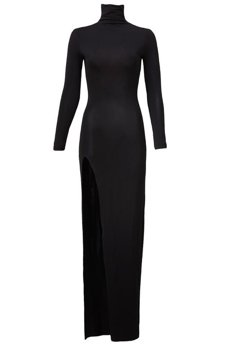 Outfits Classy Elegant, Black Outfits Classy, Classy Elegant Dress, Lana Dress, Dress Rich, Black Long Dress, Rare Clothing, Black Evening Gown, Rent The Runway