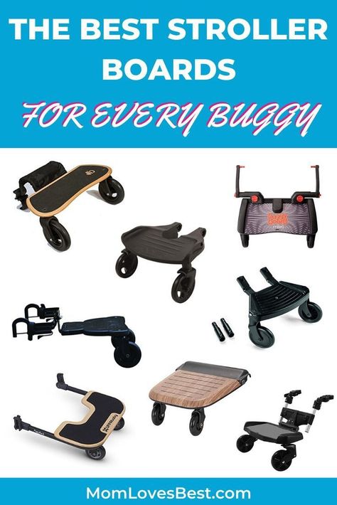 Do you want a designated toddler spot on your stroller for when your little one gets tired of walking? Grab one of these 8 best stroller boards and get going! #stroller #strollers #babystrollers #travelwithbaby #prams #pramstroller #prambabystroller Twin Ideas, Stroller Board, Best Stroller, Twin Strollers Infants, Toddler Stroller, Newborn Stroller, Twin Strollers, Registry Checklist, Car Seat And Stroller