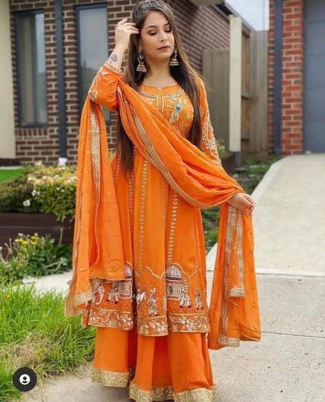 Punjabi Outfits, Salwar Dress, Lucky Colour, Womens Dress Suits, Boutique Dress Designs, Follow Us On Instagram, Layer Dress, Punjabi Suits, Dress Suits